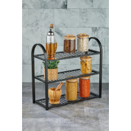 3 Katlı Çok Amaçlı Profil Düzenleyici - - Profil Çok Amaçlı Banyo ve Mutfak Düzenleyici 