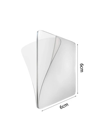 25'li Süper Güçlü Çift Taraflı Yapışkan Bant Şeffaf Duvar Çıkartmaları Su Geçirmez - Yapışkanlı Askı