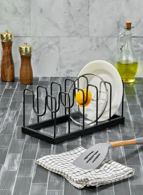 Siyah Kare Profil Kapaklık