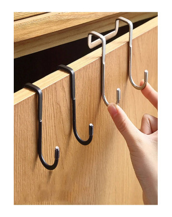 2 KANCALI DOLAP ASKISI SİYAH VG-061