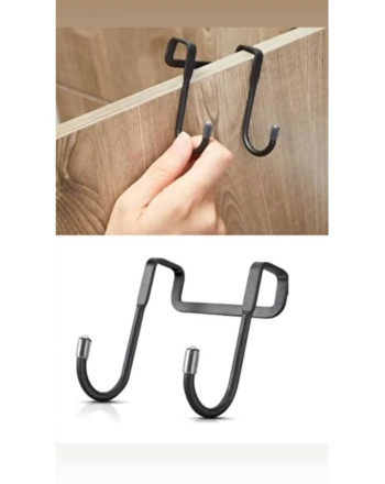 2 KANCALI DOLAP ASKISI SİYAH VG-061