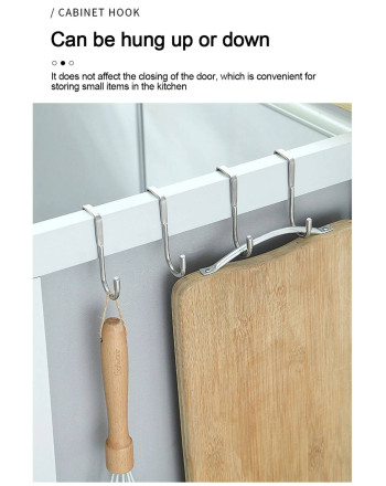 2 KANCALI DOLAP ASKISI SİYAH VG-061